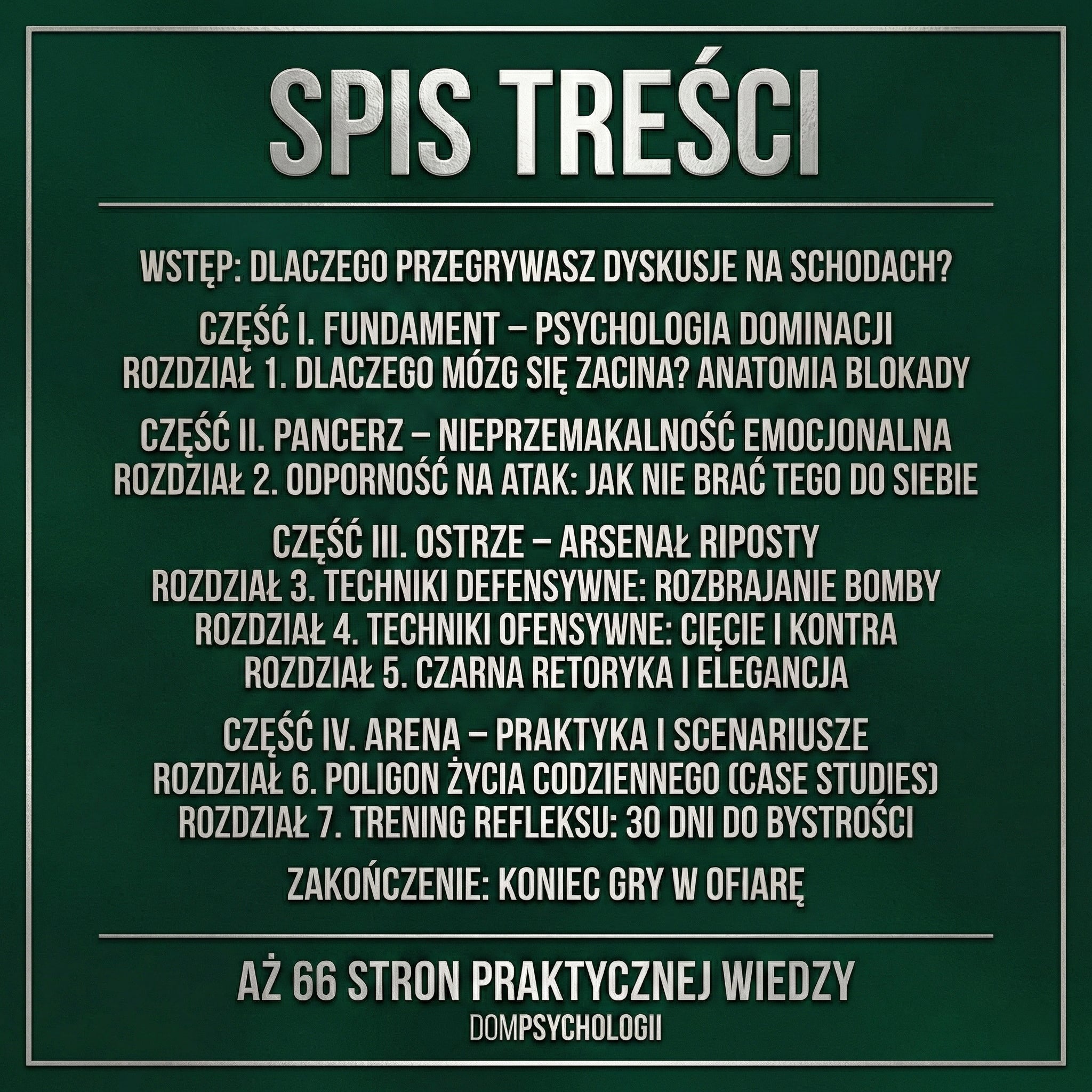 SŁOWNA BRZYTWA - SZTUKA CIĘTEJ RIPOSTY, JAK WYGRYWAĆ DYSKUSJE I DOMINOWAĆ W ROZMOWIE