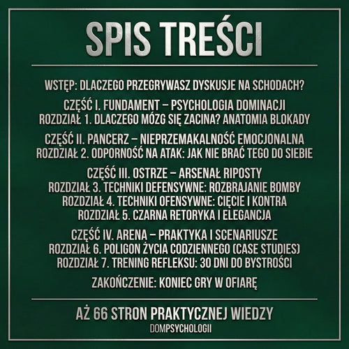 SŁOWNA BRZYTWA - SZTUKA CIĘTEJ RIPOSTY, JAK WYGRYWAĆ DYSKUSJE I DOMINOWAĆ W ROZMOWIE
