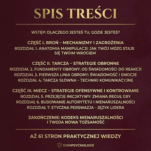 NIE REAGUJ - STRATEGIE ODPORNOŚCI NA PROWOKACJĘ I STRES